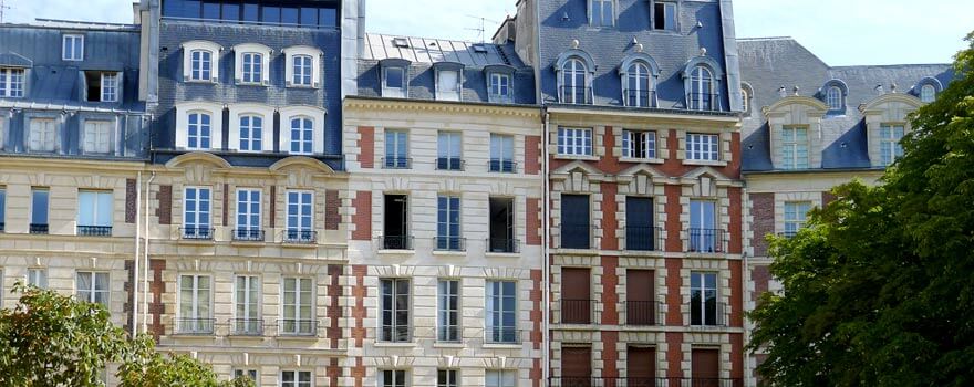 照片公寓楼巴黎