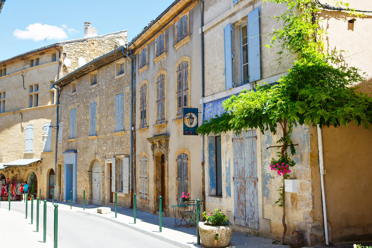 Maisons typiques du Sud en Aix-en-Provence